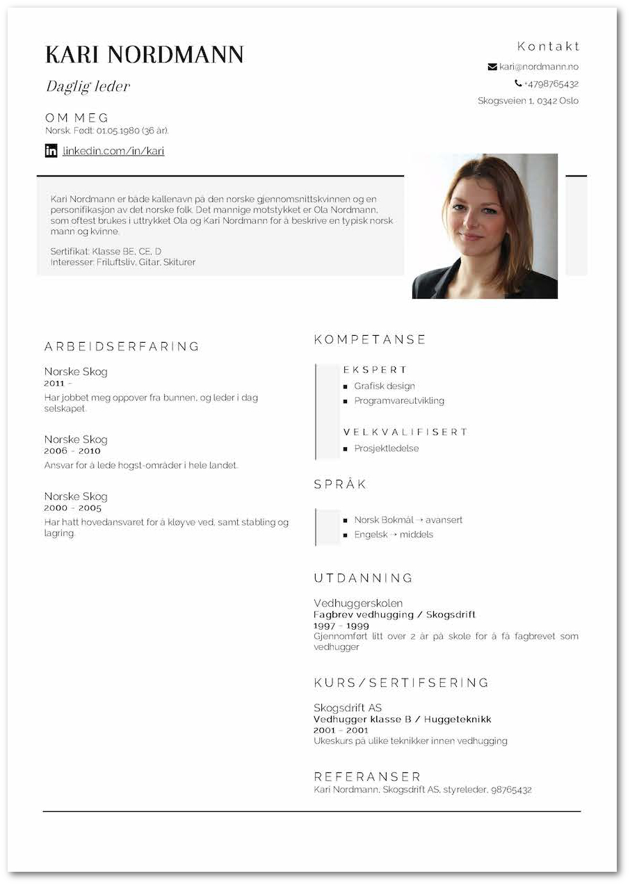 Hvorfor Cv Cv Blogg